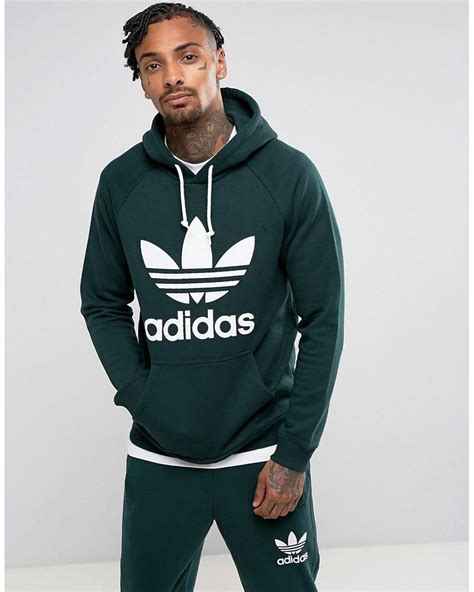 adidas green originals hoodie